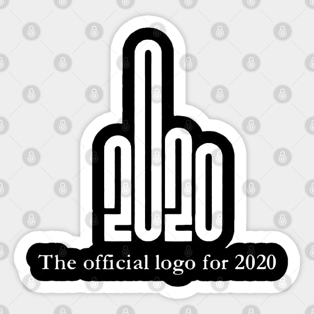 The Official Logo of 2020 Sticker by thedeuce